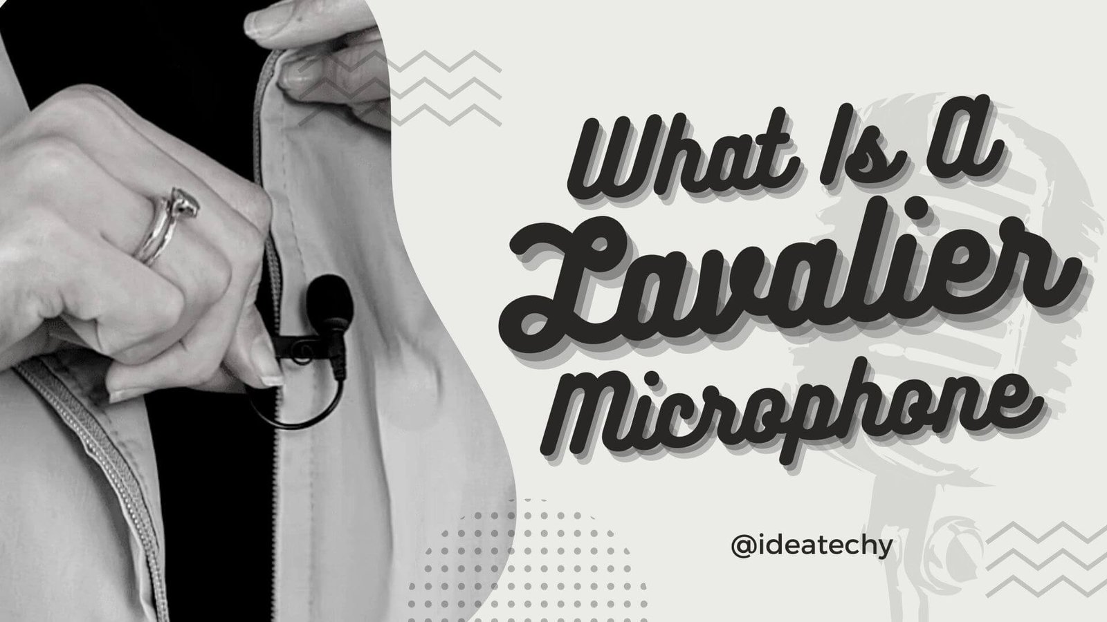 What Is A Lavalier Microphone How To Use A Lavalier Mic