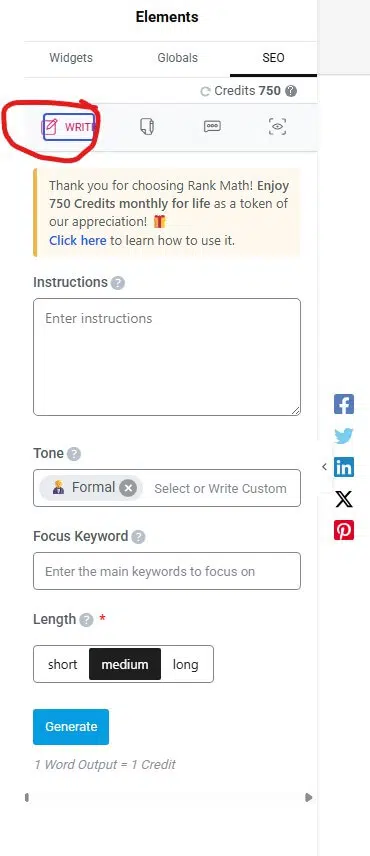 Content AI Write