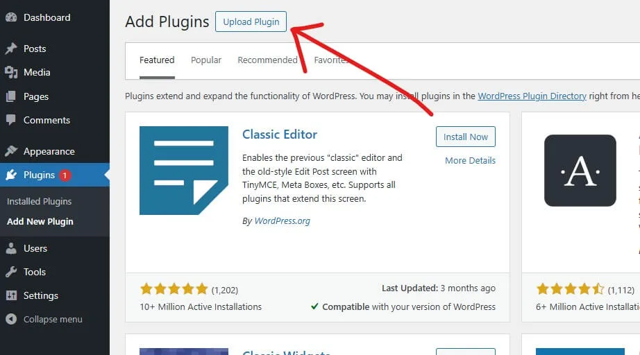 Upload Plugin