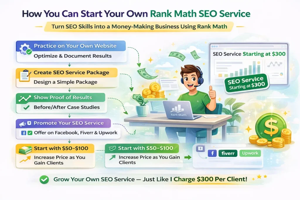 How You Can Start Your Own Rank Math SEO Service