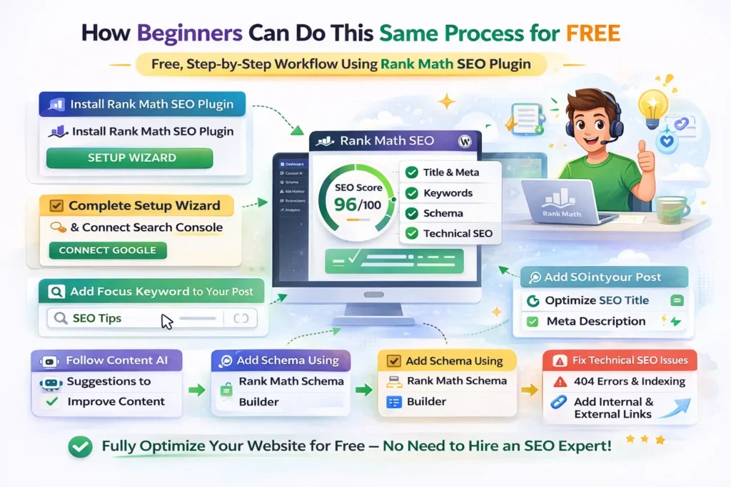 How Beginners Can Do This Same Process for FREE