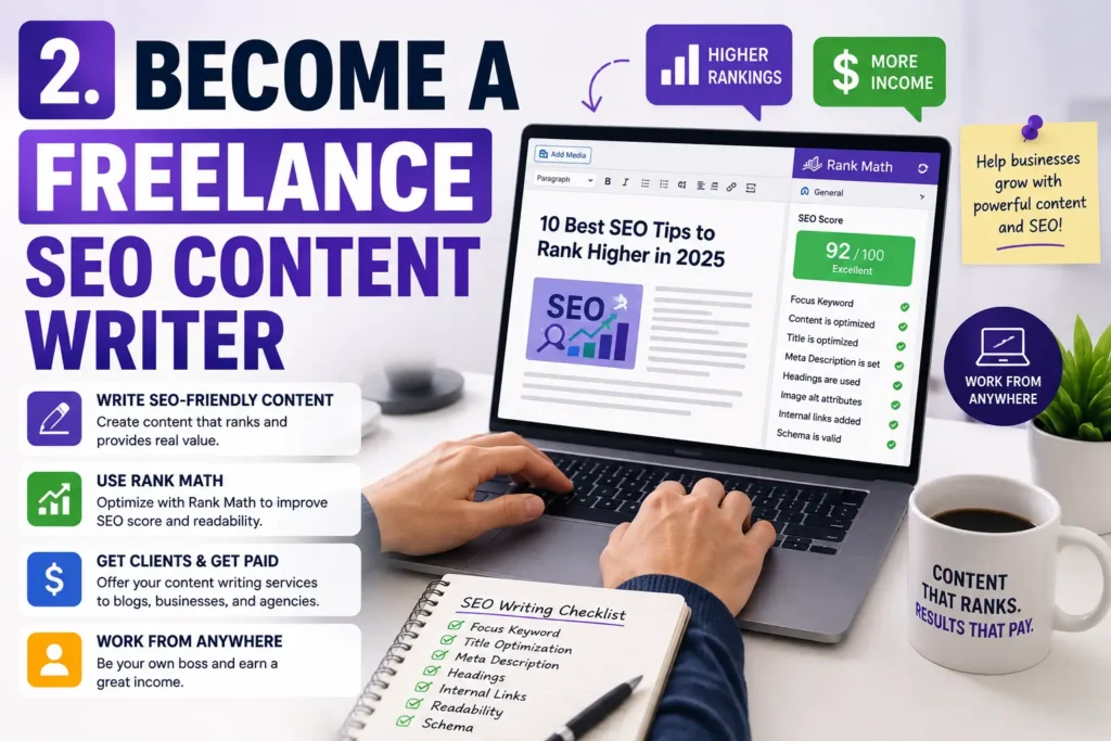Become a Freelance SEO Content Writer