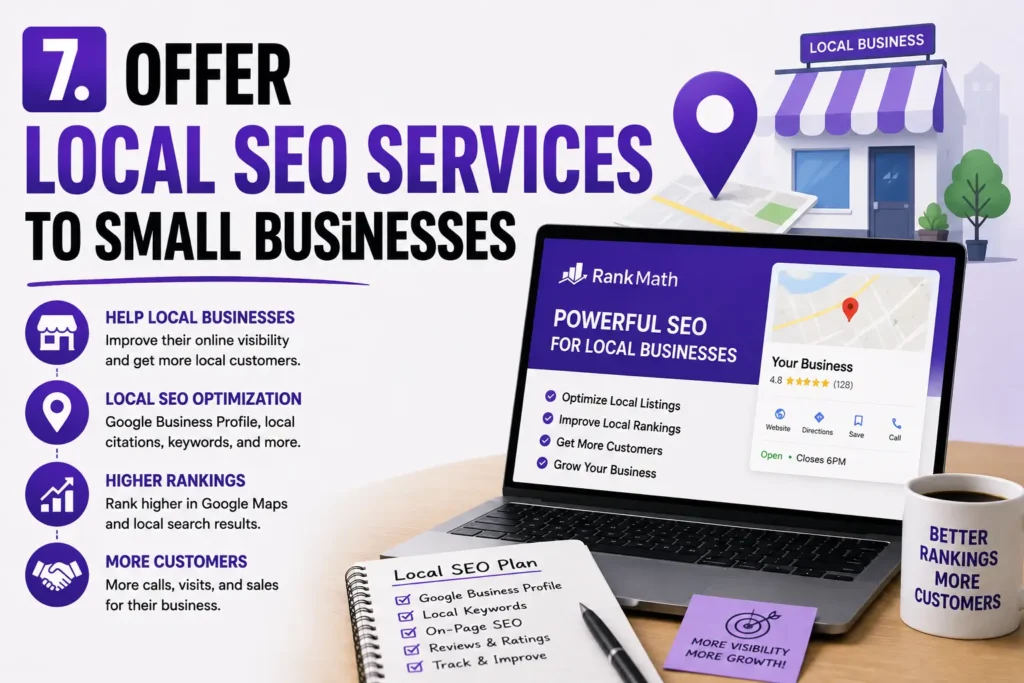 Offer Local SEO Services to Small Businesses