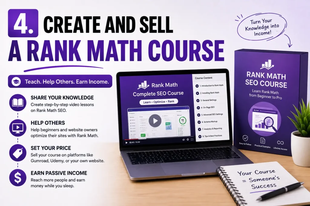 Create and Sell a Rank Math Course
