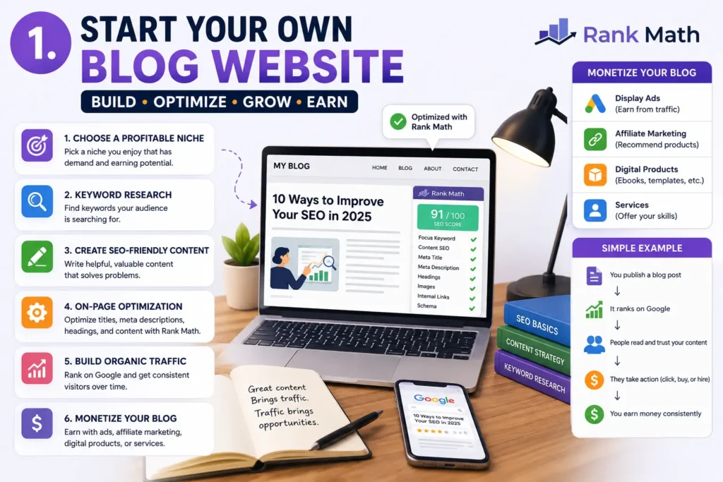 Start Your Own Blog Website